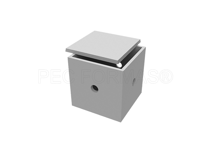 Fôrma P/ Caixa De Passagem Sem Tampa