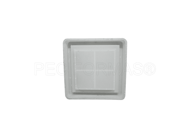 Fôrma Plástica para Moldura de Inspeção Quadrada