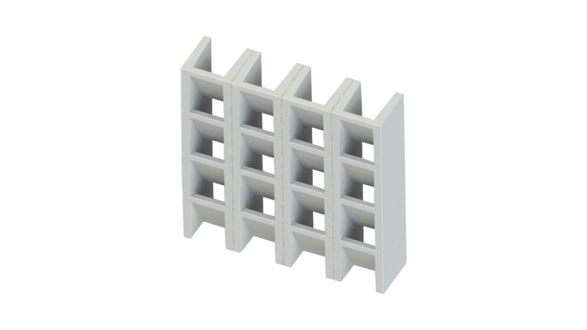 Forma Plástica para Elemento Vazado Veneziana